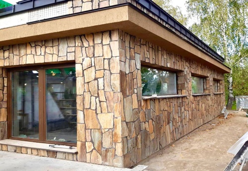 Плитняк кора дерева для фасада купить в Мурманске