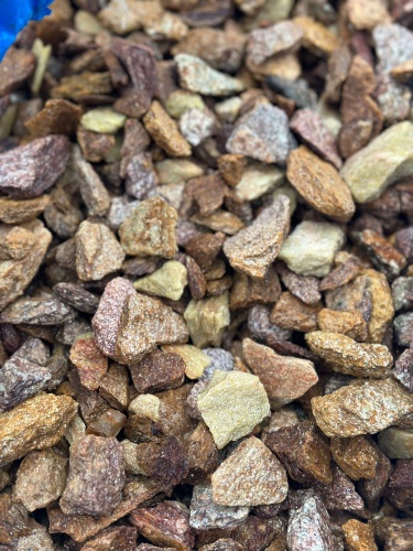 Златолит персиковый декоративная каменная крошка купить в Мурманске