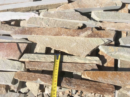 Горбушка златолит золотистый для облицовки купить в Мурманске