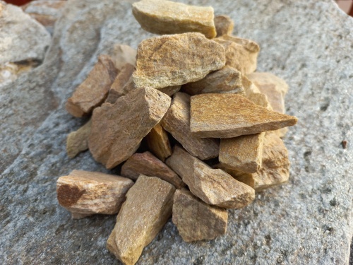 Златолит жёлтый декоративная каменная крошка купить в Мурманске