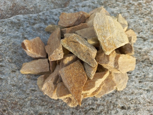 Златолит жёлтый декоративная каменная крошка купить в Мурманске