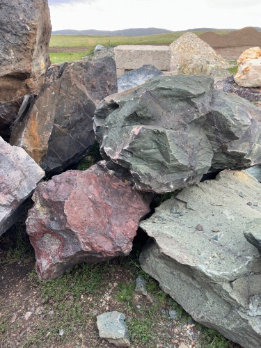 Камни для ландшафтного дизайна зелёные 10-60 килограмм купить в Мурманске