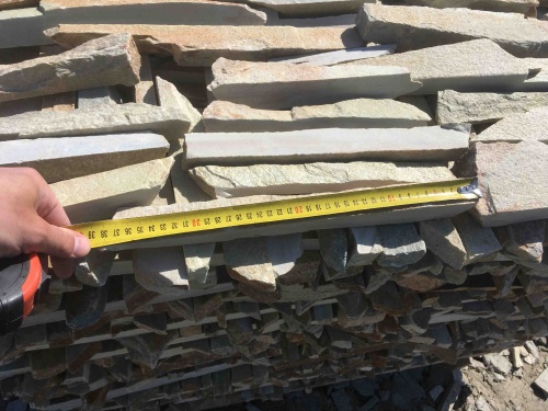 Горбушка златолит золотистый для облицовки купить в Мурманске