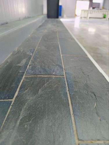 Плитка чёрная из натурального камня фасадная 30 см * 5 см, толщина 7 мм -30 мм купить в Мурманске