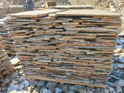 Плитняк серицит облицовочный 10-20мм купить в Мурманске