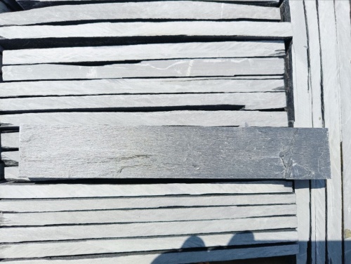 Плитка чёрная из натурального камня фасадная 30 см * 5 см, толщина 7 мм -30 мм купить в Мурманске